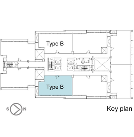 Eskala Residence Type B Key Plan
