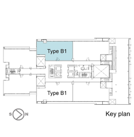 Eskala Residence Type B1 Key Plan