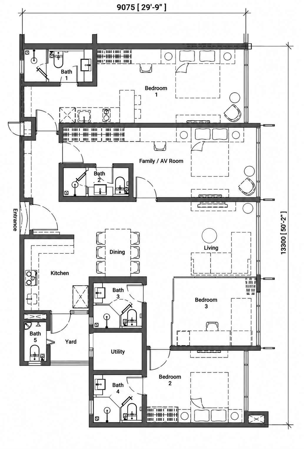 Eskala Residence Type D1 Floor Plan